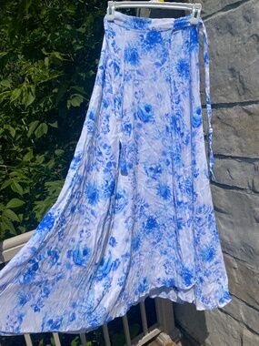 Forever New Floral A line Maxi Wrap Skirt Size 0